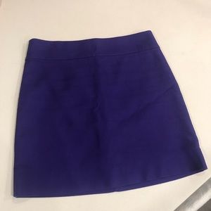 J Crew Purple Skirt sz 00
